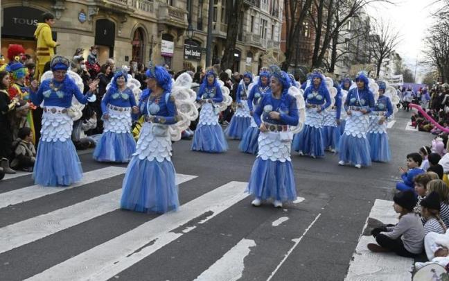 Desfile de Carnaval en Bilbao