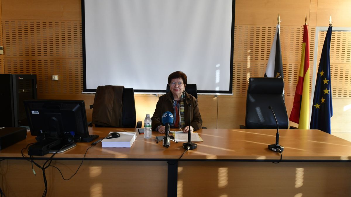 La Delegada del Gobierno en Ceuta, Salvadora Mateos.