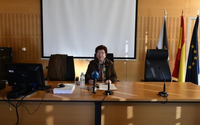 La Delegada del Gobierno en Ceuta, Salvadora Mateos. La Delegada del Gobierno en Ceuta, Salvadora Mateos.