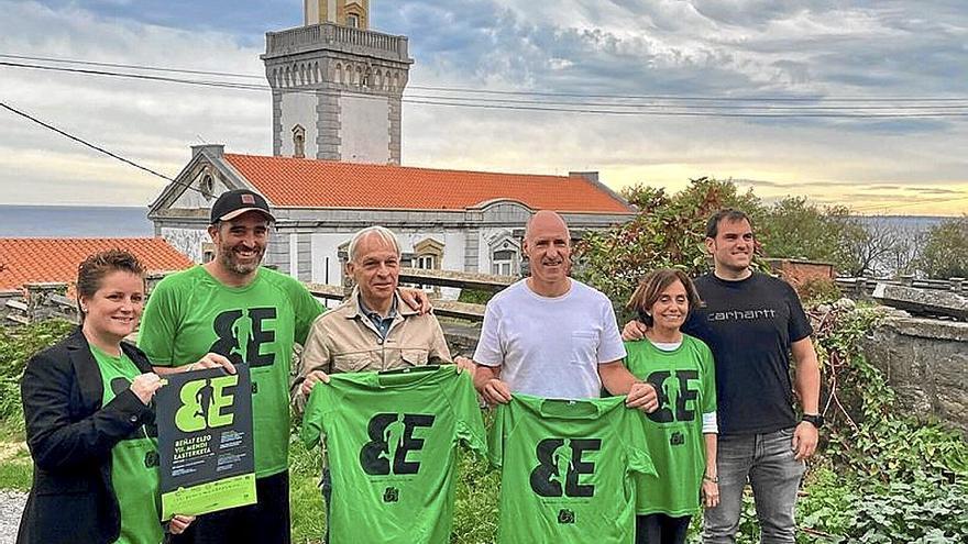 Presentación de la Beñat Elzo, en el faro de Higuer. | FOTO: N.G.