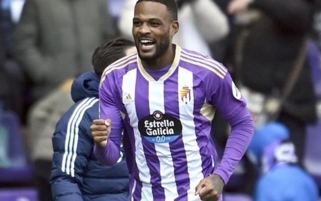 El gol del debutante Larin da el triunfo al Valladolid El gol del debutante Larin da el triunfo al Valladolid