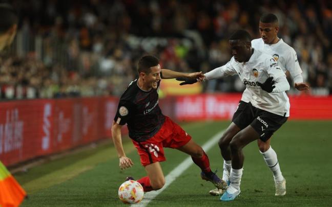 Ander Herrera en el Valencia - Athletic