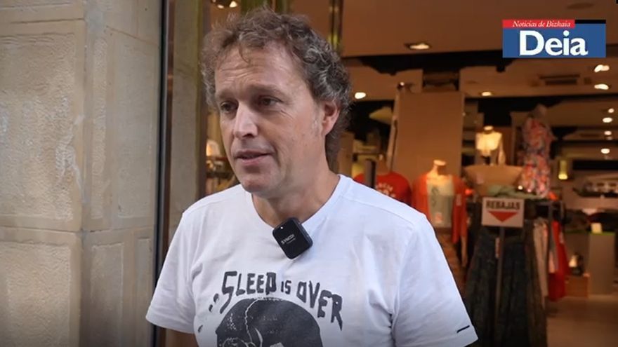 El Casco Viejo de Bilbao limita desde la entrada de vehículos