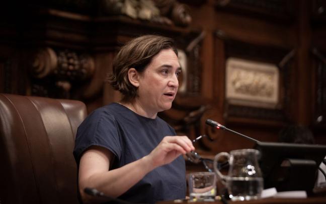 La alcaldesa de Barcelona, Ada Colau. La alcaldesa de Barcelona, Ada Colau.