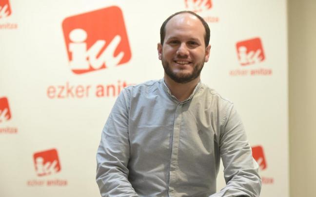 I&ntilde;igo Mart&iacute;nez, secretario de organizaci&oacute;n de Ezker Anitza.