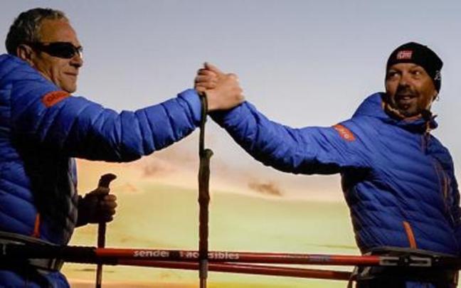 Los dos protagonistas del documental.