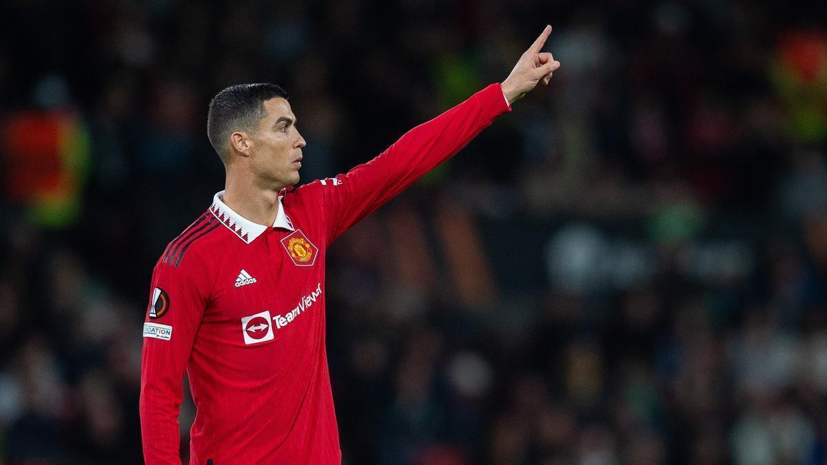 Cristiano Ronaldo, ya exjugador del Manchester United.