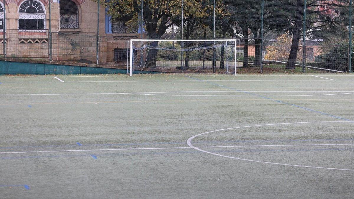 Campo de fútbol del Trintxerpe donde el domingo un padre agredió a un asistente del arbitro durante un partido de juveniles.