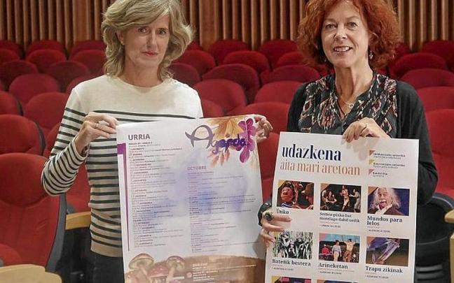 Presentación de la oferta cultural para otoño. | FOTO: ZUMAIAKO UDALA