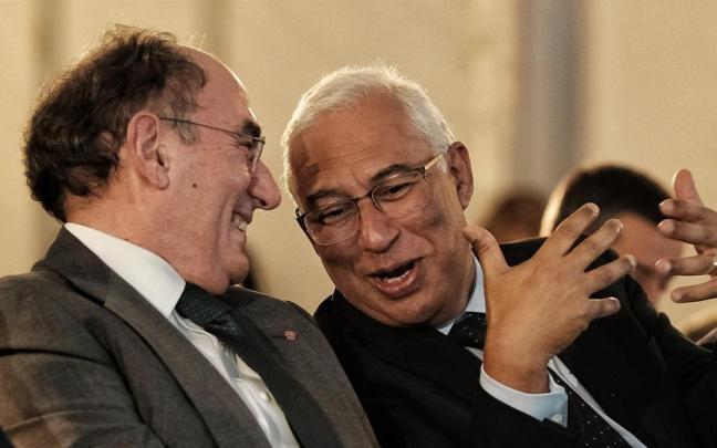 El presidente de Iberdrola, Ignacio Galán, y el primer ministro de Portugal, Antonio Costa. El presidente de Iberdrola, Ignacio Galán, y el primer ministro de Portugal, Antonio Costa.