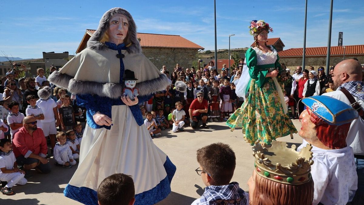 'Udaberri' y 'Negu', en pleno baile.
