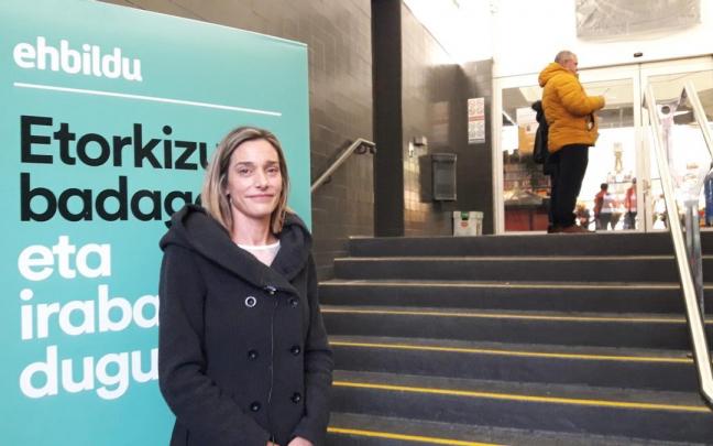 Miren Zabaleta, coordinadora de EH Bildu en Navarra.