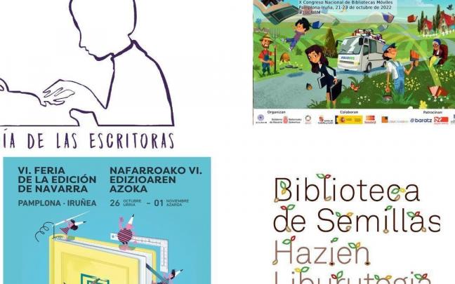 Carteles de algunas de las algunas de las iniciativas