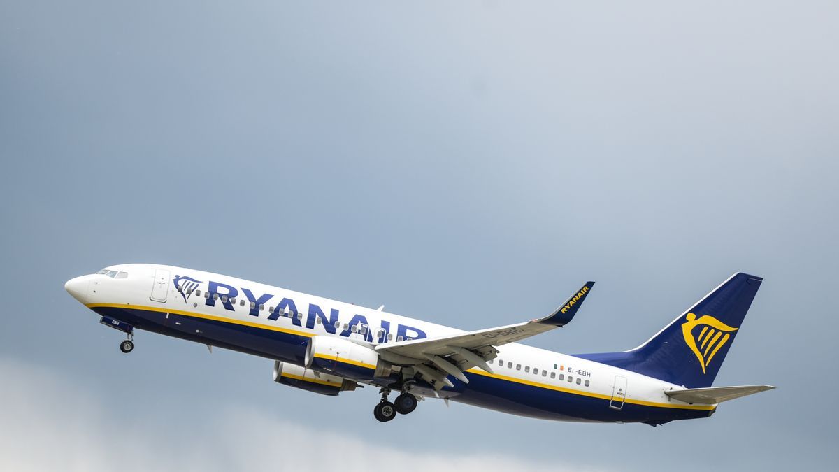 Imagen de archivo de un avión de Ryanair.