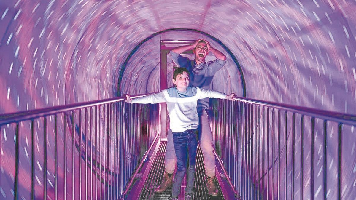 El Museo de las Ilusiones es un buen plan para toda la familia.