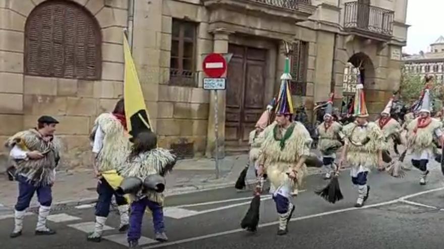 Actos de la Fundación Orreaga en Iruñea por el Nafarren Biltzarra