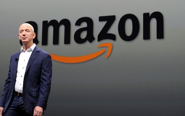 Jeff Bezos, fundador y presidente de Amazon.