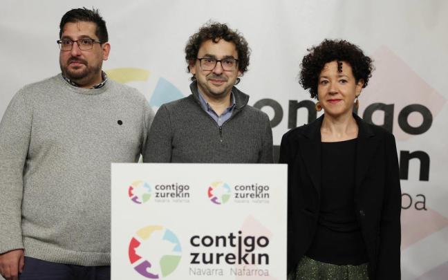 Txema Mauleón, Mónica López y Gaxan Sad Txema Mauleón, Mónica López y Gaxan Sad