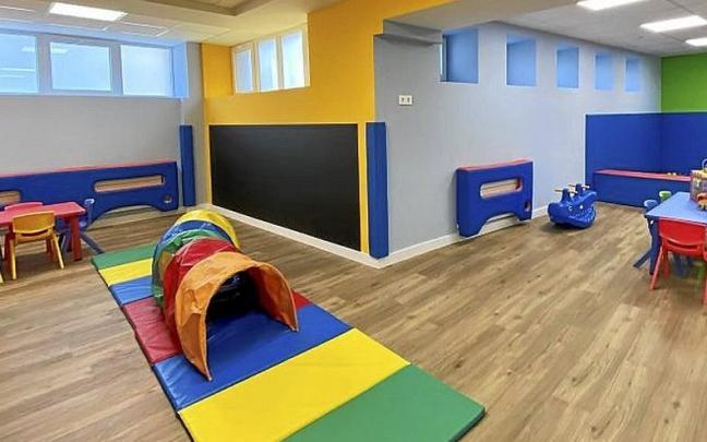 Areto bat 0 eta 3 urte bitarteko haurreentzat izango da.