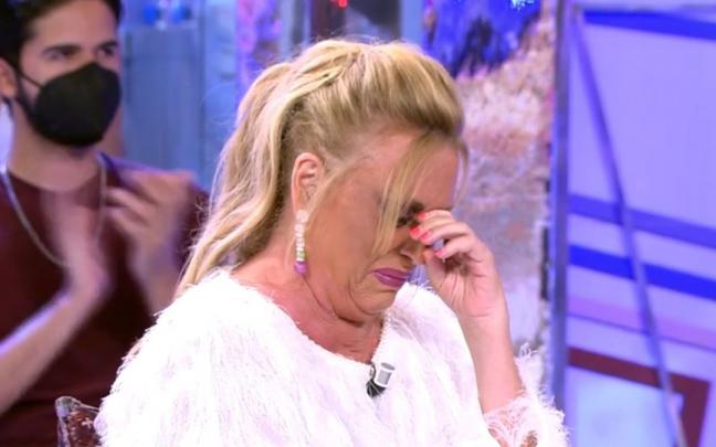 Lydia Lozano durante el programa de 'Sálvame Deluxe'.