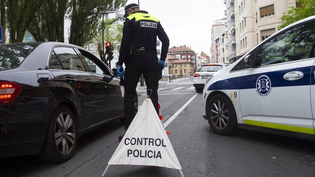 Control de la Policía Local de Vitoria