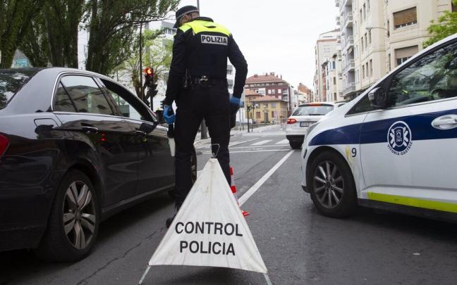 Control de la Polic&iacute;a Local de Vitoria