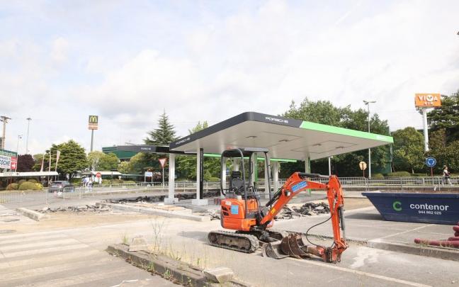 La electrolinera de Basauri abrir&aacute; sus puertas para finales de a&ntilde;o