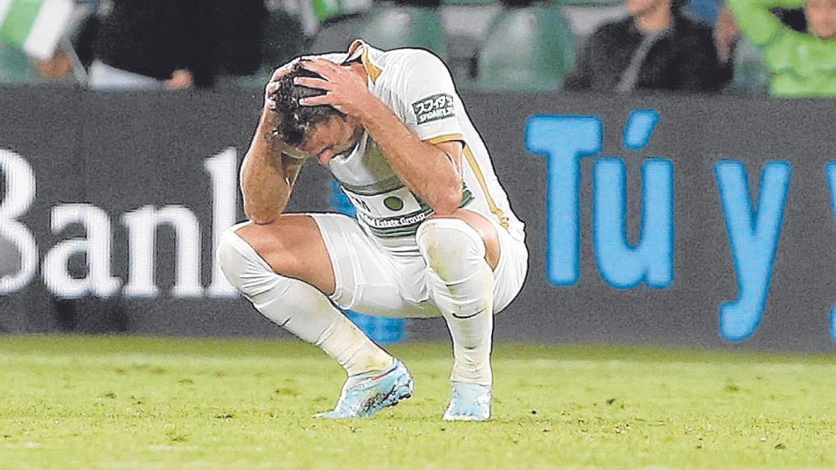 Lucas Boyé, con un Elche que aún no ha ganado. | FOTO: EFE