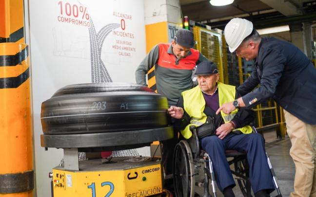 Jenaro pudo visitar el almacén donde trabajó de encargado y jefe hasta 1989.