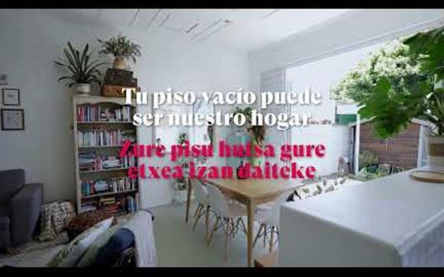 Campaña 'Tu piso vacío puede ser nuestro hogar'. Campaña 'Tu piso vacío puede ser nuestro hogar'.