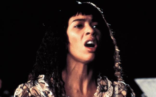 La cantante y letrista Irene Cara.