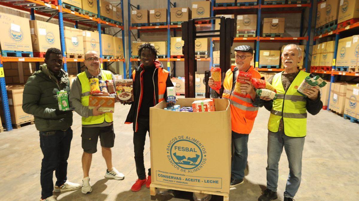 Voluntarios del Banco de Alimentos de Gipuzkoa