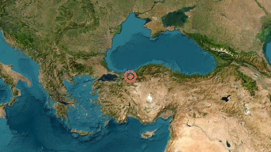 Terremoto de 5,9 registrado en Turquía.