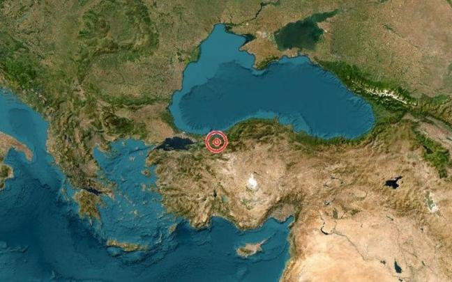 Terremoto de 5,9 registrado en Turquía. Terremoto de 5,9 registrado en Turquía.