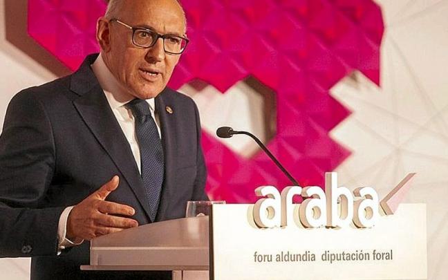 El diputado general de Álava, Ramiro González. | FOTO: JORGE MUÑOZ