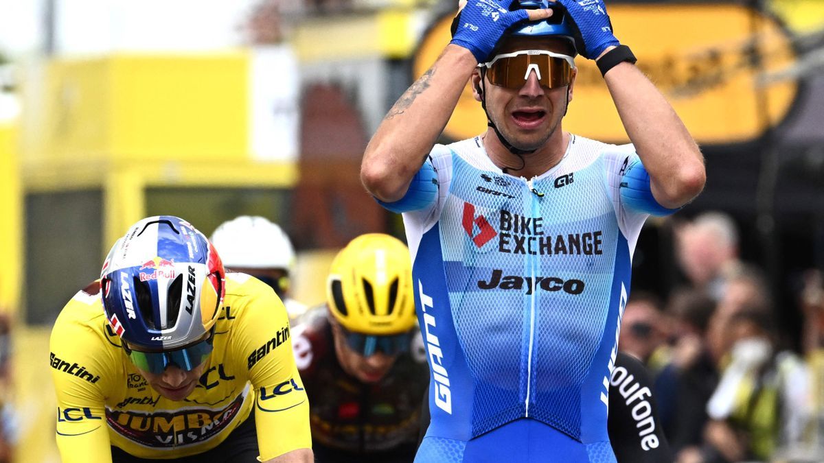 Groenewegen, vencedor de la tercera etapa del Tour.