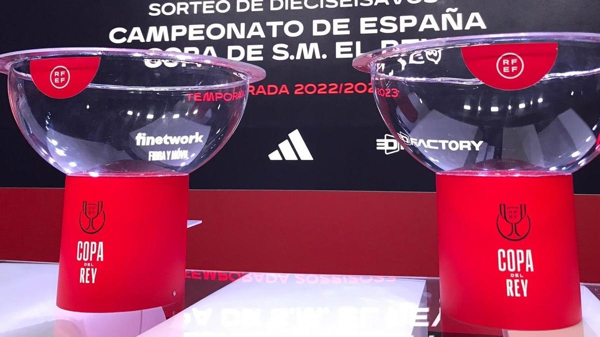 Sorteo de los octavos de la Copa.