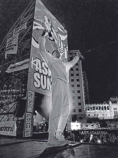 Zetakeko Pello Reparaz Bilboko Aste Nagusian.