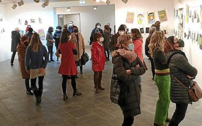 Exposición del año pasado, en el Palacio Aranburu. | FOTO: N.G. Exposición del año pasado, en el Palacio Aranburu. | FOTO: N.G.