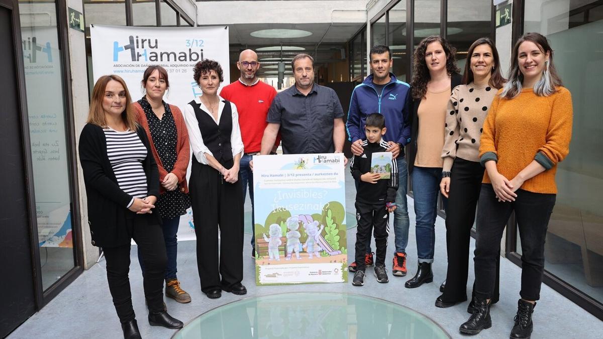 Asistentes a la presentación del proyecto, en la UPNA.