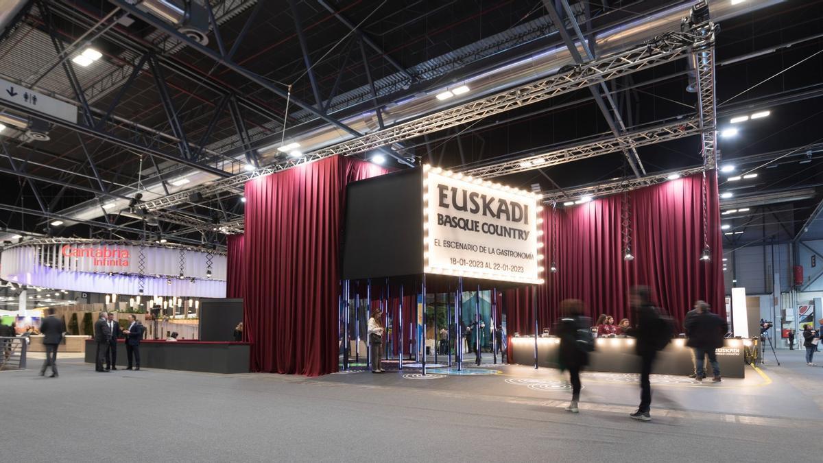 El stand de Euskadi en Fitur reúne a 110 empresas con más de 320 reuniones concertadas