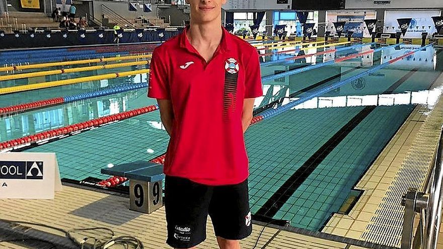 Pablo Espejo, en Sabadell. | FOTO: FEDERACIÓN ALAVESA DE NATACIÓN