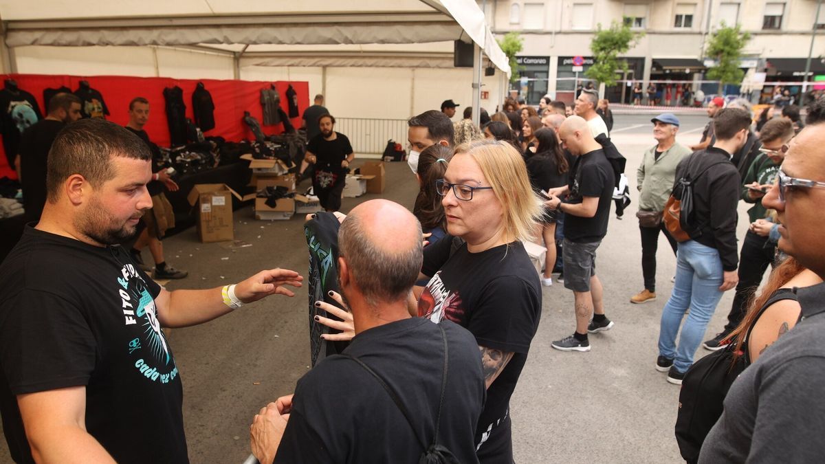 Bilbao calienta motores para el concierto de Metallica