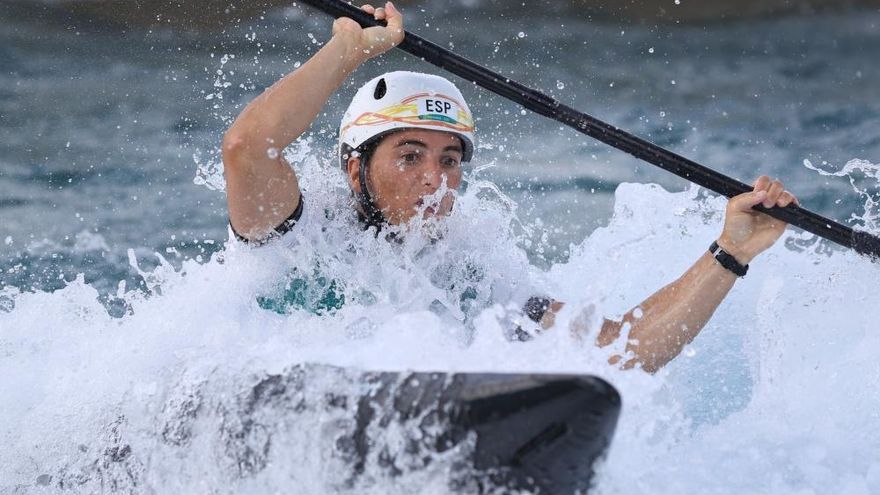 Maialen Chourraut, en una prueba anterior.