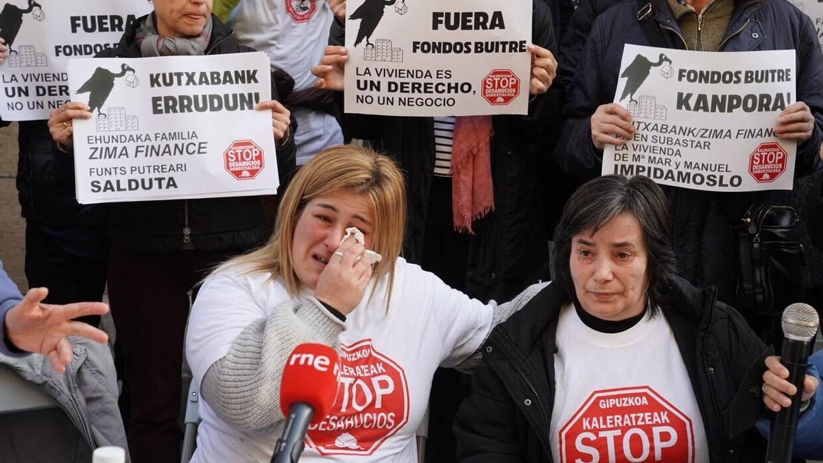 Concentración de Stop Desahucios este miércoles en Donostia