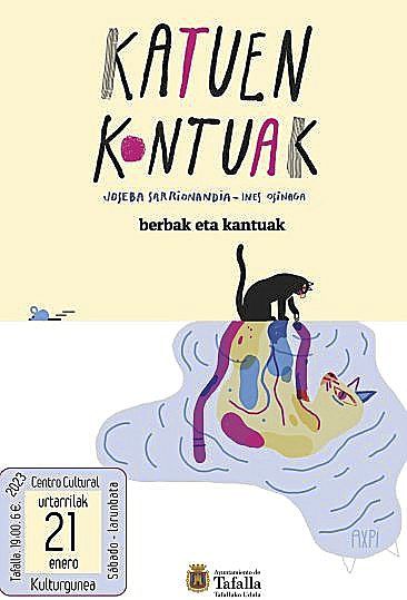 El cartel de la actuación.