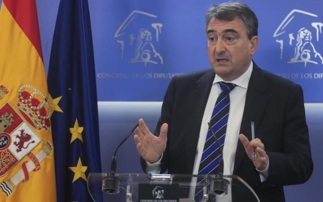 El portavoz del PNV en el Congreso, Aitor Esteban.