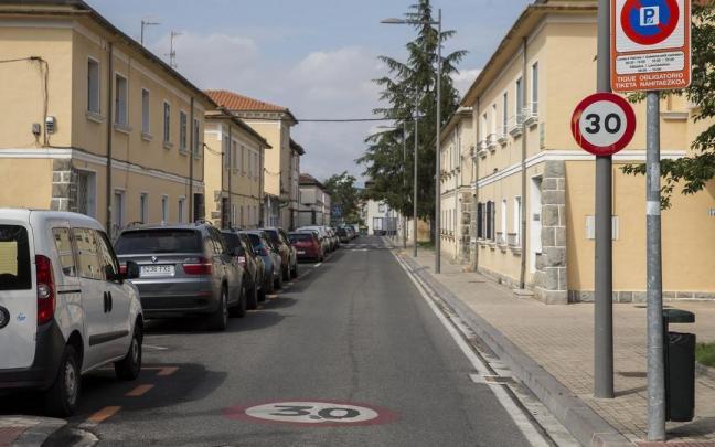 Zona de Estacionamiento Regulado en la Txantrea