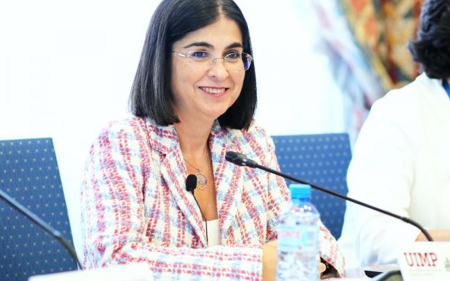 La ministra de Sanidad, Carolina Darias.