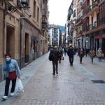 Una calle del Casco viejo de Bilbao